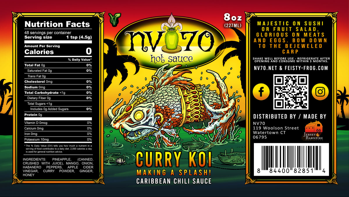 Curry Koi Hot Sauce