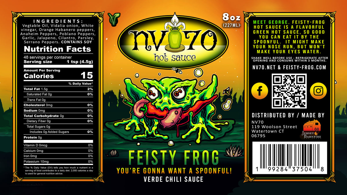 Feisty Frog Hot Sauce